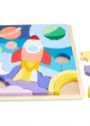 Fisher-Price Ahşap Uzay Yapboz HXY42