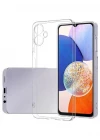 Galaxy A06 Uyumlu Kılıf Kamera Korumalı Şeffaf Esnek Renksiz Silikon Kapak