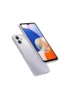 Galaxy A06 Uyumlu Kılıf Kamera Korumalı Şeffaf Esnek Renksiz Silikon Kapak