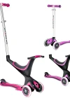 Globber My Free Seat 5 in 1 - Pembe Scooter