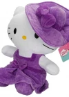 Hello Kitty Şapkalı Pelüş Mor 36 cm 2089