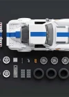 Hot Wheels Elite Serisi Corvette Grand Sport Yapım Seti JGR31