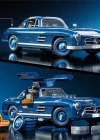 Hot Wheels Premium Serisi Mercedes-Benz 300 SL Yapım Seti 1600 Parça