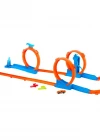 Hot Wheels Track Creator Üçlü Çember Pist Seti JDW39