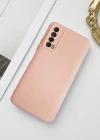 Huawei P Smart 2021 Lansman Likid Silikon Kamera Korumalı Kılıf