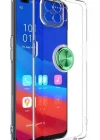Huawei P40 Lite Gross Ring Yüzüklü Şeffaf Arka Kapak Kılıf