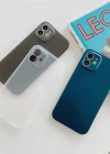 İphone 0,2 mm PP Buzlu İnce Sert Silikon Kamera Korumalı Kılıf