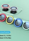 İphone 11 Fosforlu Neon Lens Koruma