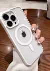 İphone 11 Magsafe Uyumlu Magsafe Uyumlu Mat Çerçeveli Telefon Kılıfı