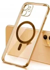 İphone 11 Magsafe Uyumlu Parlak Lazer Kapak-Kılıf