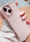 İphone 11 Metal Kamera Çerçeveli Kenarları Renkli Kılıf