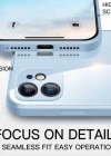 iPhone 11 Parlak Cam Kamera Korumalı Telefon Kılıfı