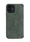 iPhone 11 Pro Max Köşe Korumalı Antik Deri Telefon Kılıfı