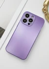 İphone 11 Pro Max Metalic Renk Kamera Korumalı Kare Silikon Kılıf