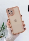 İphone 11 Rio Yıldız Desenli Kare Kenar Kamera Korumalı Kılıf