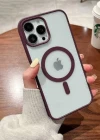İphone 12-12 Pro Magsafe Uyumlu Mat Çerçeveli Telefon Kılıfı