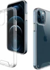 Iphone 12  Premium Space Şeffaf Silikon Kılı
