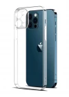 İphone 12 Pro Max 6,7 İnç Tıpalı Kamera Korumalı Silikon Kılıf