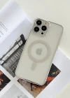 İphone 12 Pro Max Magsafe Uyumlu Parlak Lazer Telefon Kılıfı