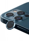 iPhone 13 / 13 Mini Toz Geçirmez Temperli Kamera Lens Koruyucu