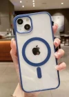 İphone 13 Magsafe Uyumlu Magsafe Uyumlu Mat Çerçeveli Telefon Kılıfı