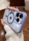 İphone 13 Magsafe Uyumlu Magsafe Uyumlu Mat Çerçeveli Telefon Kılıfı