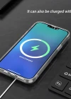 iPhone 13 Pro Max Magsafe Kablosuz Şarj Destekli Manyetik Şeffaf Koruyucu Kılıf