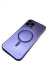 İphone 13 Pro Max Metalic Magsafe Silikon Kılıf