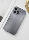 İphone 13 Pro Max Metalic Renk Kamera Korumalı Silikon Kılıf