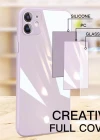 iPhone 13 Pro Max Parlak Cam Kamera Korumalı Telefon Kılıfı