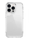 İphone 13 Pro Max Şeffaf Darbe Emici T-Max Silikon PC