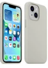 İphone 13 Pro Silicone Case Mikrofiber İç Arka Koruma Telefon Kılıfı