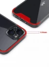 İphone 13 Space 2 Şeffaf Kamera Korumalı Cep Telefonu Kılıfı