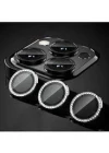 İphone 14-15 Pro -14-15 Pro Max Uyumlu Taşlı Lens Koruma