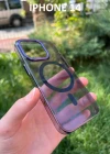 İphone 14 Hybrid Magsafe Animasyonlu Sararmaz Kılıf