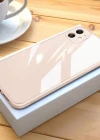 İphone 14 Parlak Cam-Kamera Korumalı Telefon Kılıfı&Kılıf
