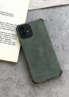 İphone 14 Plus Köşe Korumalı Antik Deri Telefon Kılıfı