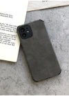 İphone 14 Plus Köşe Korumalı Antik Deri Telefon Kılıfı