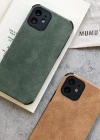 İphone 14 Plus Köşe Korumalı Antik Deri Telefon Kılıfı