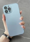 İphone 14 Plus Mat Elektro Cam Telefon Kılıfı