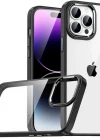 İphone 14 Plus Metal Kamera Çerçeveli Kenarları Renkli Kılıf