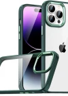 İphone 14 Plus Metal Kamera Çerçeveli Kenarları Renkli Kılıf