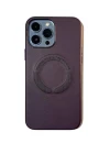 İphone 14 Pro Magsafe Leather Telefon Kılıfı Kılıf