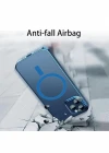 İphone 14 Pro Magsafe Uyumlu Parlak Lazer Telefon Kılıfı