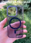 İphone 14 Pro Max Hybrid Magsafe Animasyonlu Sararmaz Kılıf