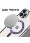 İphone 14 Pro Max Magsafe Uyumlu Parlak Lazer Telefon Kılıfı