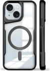 İphone 14 Siyah Darbe Emici T-Max Silikon PC