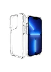 İphone 14 T-Max Şeffaf Silikon Telefon Kılıfı