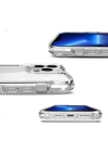 İphone 14 T-Max Şeffaf Silikon Telefon Kılıfı