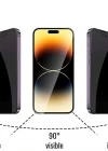 İphone 15 Anti Statik Tam Kaplayan Hayalet Kırılmaz Cam